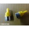 Led T10 / W5w Amarelo 1W, 65LUMENS C/1 Ano De Garantia