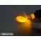Led T10 / W5w Amarelo 0.3W, 12LUMENS C/1 Ano De Garantia