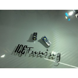 Led Can Bus T10 / w5w Branco 1.5W, 165 LUMENS Sem polaridade LED SAMSUNG, C/1 Ano De Garantia