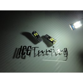 Led Can Bus T10 / w5w Branco 2.5W, 245 LUMENS 12V Sem polaridade LED SAMSUNG, C/1 Ano De Garantia