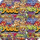 Comic, Sticker-Style, 152 x 100 cm