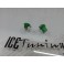 Led B8.5D Com Casquilho Verde 0.2W, 8 LUMENS C/1 Ano De Garantia