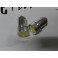 Led BA9S / 4w C/Casquilho Branco 1W, 60LUMENS C/1 Ano De Garantia