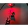 Led BA9S / 4w C/casquilho Vermelho 1W, 32LUMENS c/1 ano de garantia