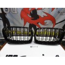 Grelha frontal BMW X3 F25 2010-2014 M4 look / dupla lamina em preto piano brilhante