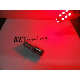 Led BAY15D / 21/5W / 2 Polos Vermelho 3W, 330LUMENS C/1 Ano De Garantia