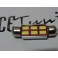 Led C5W / SV8,5 (11x39mm) Branco 2W, 195LUMENS Sem Polaridade C/1 Ano De Garantia