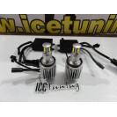 Lampadas H8 Em Leds Para Angel Eyes Bmw E82, E87 LCI, X5, X6, Z4, 80W 4000Lumens