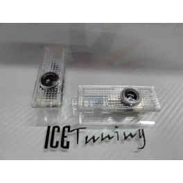 Luz De Cortesia Para Portas Com projector em Led com logo BMW para portas F80, E90, E91, E92, E93