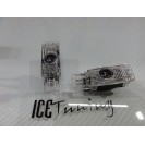 Luz de cortesia para portas com projector em Led com logo Mercedes-Benz Classe C W203, Classe CLK W208, W209, W240