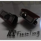 Luz De Cortesia Para Portas Com projector em Led com logo AMG para portas Classe C (W205), C63, Classe E W210, W211, W212