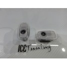 Luz De Cortesia Para Portas Com projector em Led com logo AMG para portas Classe SLS C197