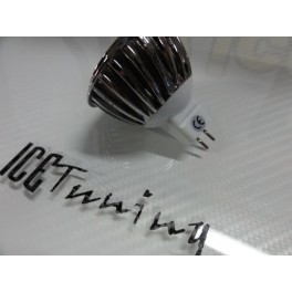 L&acirc;mpadas MR16 Em Leds AC/DC 12V, 5W, 450 LUMENS, 6000k Cor Branca C/2 Ano De Garantia