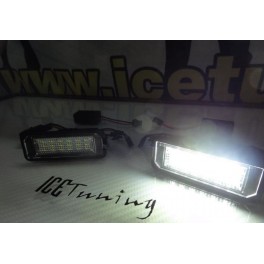 Suporte De Lampada De Matricula Com Led Branco Para Porsche Cayman 987C/987C2, 911Carrera 996, 911Carrera 997-1