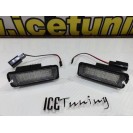 Suporte De Lampada De Matricula Com Led Branco Para VW Phaeton, Passat, Passat 4P R36 08-, Scirocco