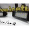 Suporte De Lampada De Matricula Com Led Branco Para Citroen Berlingo, C2, C3, C3 Pluriel, C4, C5, C6, C8, DS3, Jumpy SWBH1