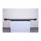 PáraChoquesF (1033450) Audi A3 12-16 LACKIERF c/grelha CHROM-SCHWARZ