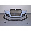Body Kit Audi A3 8V 13-15 Sportback RS3 Look Para-choques Frontal + traseiro em plastico