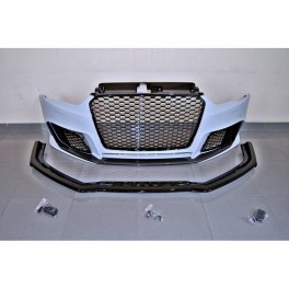 Body Kit Audi A3 8V 13-15 Cabrio, Sportback, Sedan, limousine Look RS3 Para-choques Frontal + lip em plastico