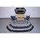 Para-choques + faróis nevoeiro Audi A3 8V 13-15 / Cabrio / Sportback Look RS3 em plastico