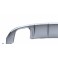 Lip / spoiler / difusor traseiro Audi A3 8V  Sportback 2013-2015 Look Sport line em plastico