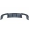 Lip / spoiler / difusor traseiro Audi A3 8V  Sportback 2013-2015 Look Sport line em plastico