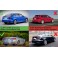 Lip / spoiler / difusor traseiro Audi A3 8V  Sportback 2013-2015 Look Sport line em plastico