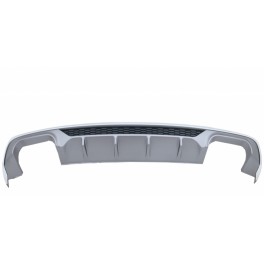 Lip / spoiler / difusor traseiro Audi A3 8V +2016 CABRIO, SEDAN Look RS3 em plastico