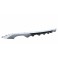 Lip / spoiler / difusor traseiro Audi A3 8V +2016 CABRIO, SEDAN Look RS3 em plastico