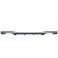 Lip / spoiler / difusor traseiro Audi A3 8V  Sportback 2013-2015 Look Sport line em plastico