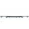 Lip / spoiler / difusor traseiro Audi A3 8V +2016 CABRIO, SEDAN Look RS3 em plastico