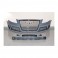 Kit para-choques frontal + difusor traseiro + ponteiras para Audi A4 B8, de 2008-2012 em plastico ABS