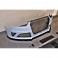 Kit para-choques frontal + difusor traseiro + ponteiras para Audi A4 B8, de 2008-2012 em plastico ABS