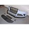 Kit para-choques frontal + difusor traseiro + ponteiras para Audi A4 B8, de 2008-2012 em plastico ABS