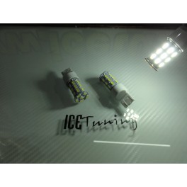 Led can bus T20 / 7443 21/5W 2 Polos Branco 5.5W, 600 LUMENS 12V-24V Ideal para Alfa romeo, citroen, fiat, opel (AFO)