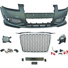 Para-choques Frontal Audi A3 8P 2005-2008 em pl&aacute;stico RS3 look