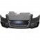 PáraChoquesF (1017653) Audi A4 Lim/Avant(8E) 04-07, RS4 Optic, with integrated grille, for vehicles with park assist sensor