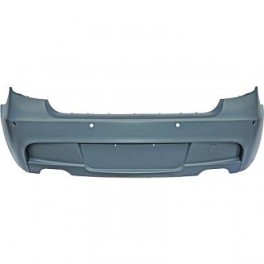 P&aacute;raChoquesT (1280656) BMW 1-Reihe (E81/E87) 04-11, Rear, M-Technic Optic, for vehicles with park assist sensor, Primed