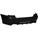 PáraChoquesT (1216655) BMW 3-Reihe (E90/91) Lim./Touring 05-08, for vehicles with park assist sensor, Styling: with spoiler