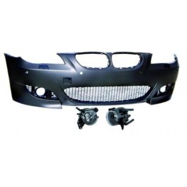 P&aacute;raChoquesF (1224451) BMW 5-Reihe (E60/61) 03-07, Front, M5 Optic, for vehicles with park assist sensor
