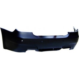 P&aacute;raChoquesT (1224456) BMW 5-Reihe (E60/61) 03-07, Rear, M5 Optic, for vehicles with park assist sensor, Paintable