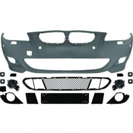 P&aacute;raChoquesF (1224351) BMW 5-Reihe (E60/61) 07-10, Front, Styling: with spoiler, for vehicles with park assist sensor