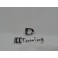 Letras decorativas em plástico em cromado C/autocolante