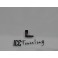 Letras decorativas em plástico em cromado C/autocolante