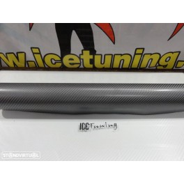 Papel / Vinil De Carbono Antracite 4D Rolo Com 1.52m X 0.50m