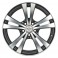 Jante RIDER Preto com face polida 9,5x19 5x120 ET38 CB74.1