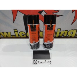 Spray repara&ccedil;&atilde;o e pintura + spray de limpeza preto brilhante para Volantes, bancos, interiores e bancos de mota