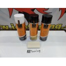Spray repara&ccedil;&atilde;o e pintura + spray de limpeza bege Mate para Volantes, bancos, interiores e bancos de mota