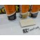 Spray reparação e pintura + spray de limpeza bege Mate para Volantes, bancos, interiores e bancos de mota