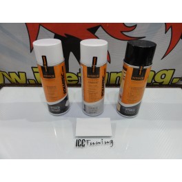Spray repara&ccedil;&atilde;o e pintura + limpeza + prim&aacute;rio branco Mate para Volantes, bancos, interiores e bancos de mota